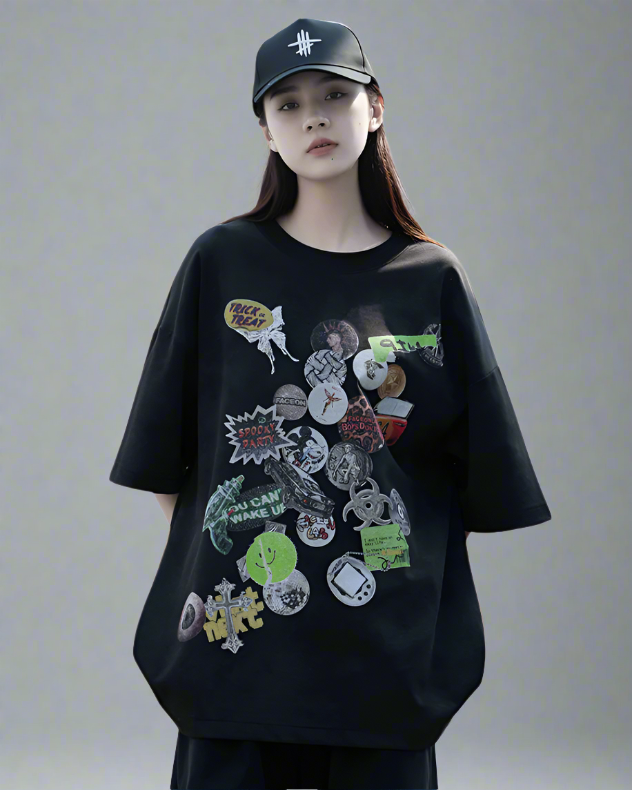 City Vibes Graffiti Tee - graffiti tee - Urban Style Graffiti Graphic T-Shirt