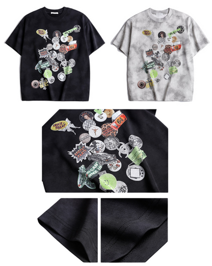 City Vibes Graffiti Tee -  unisex t-shirt - Urban Style Graffiti Graphic T-Shirt