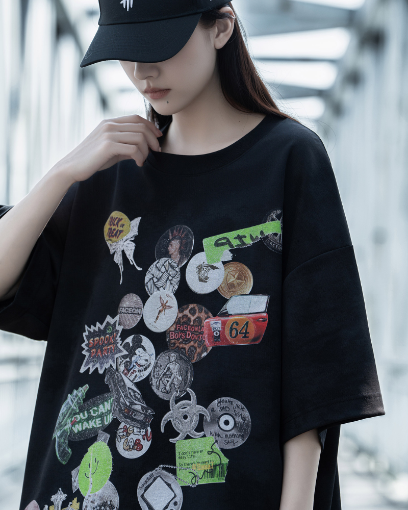 City Vibes Graffiti Tee -  unisex t-shirt - Urban Style Graffiti Graphic T-Shirt