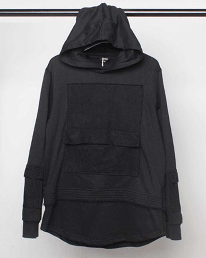 Stealthy Black Ninja Hoodie