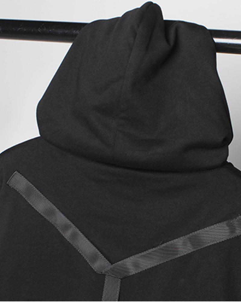 Stealthy Black Ninja Hoodie