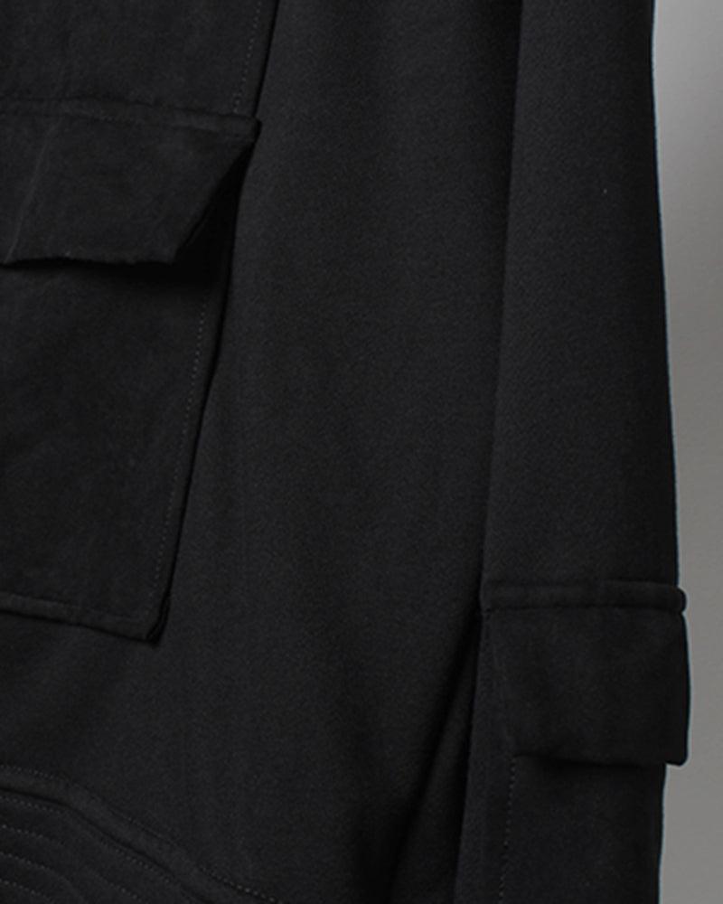 Stealthy Black Ninja Hoodie