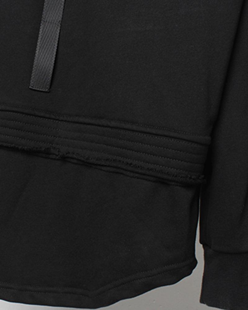 Stealthy Black Ninja Hoodie
