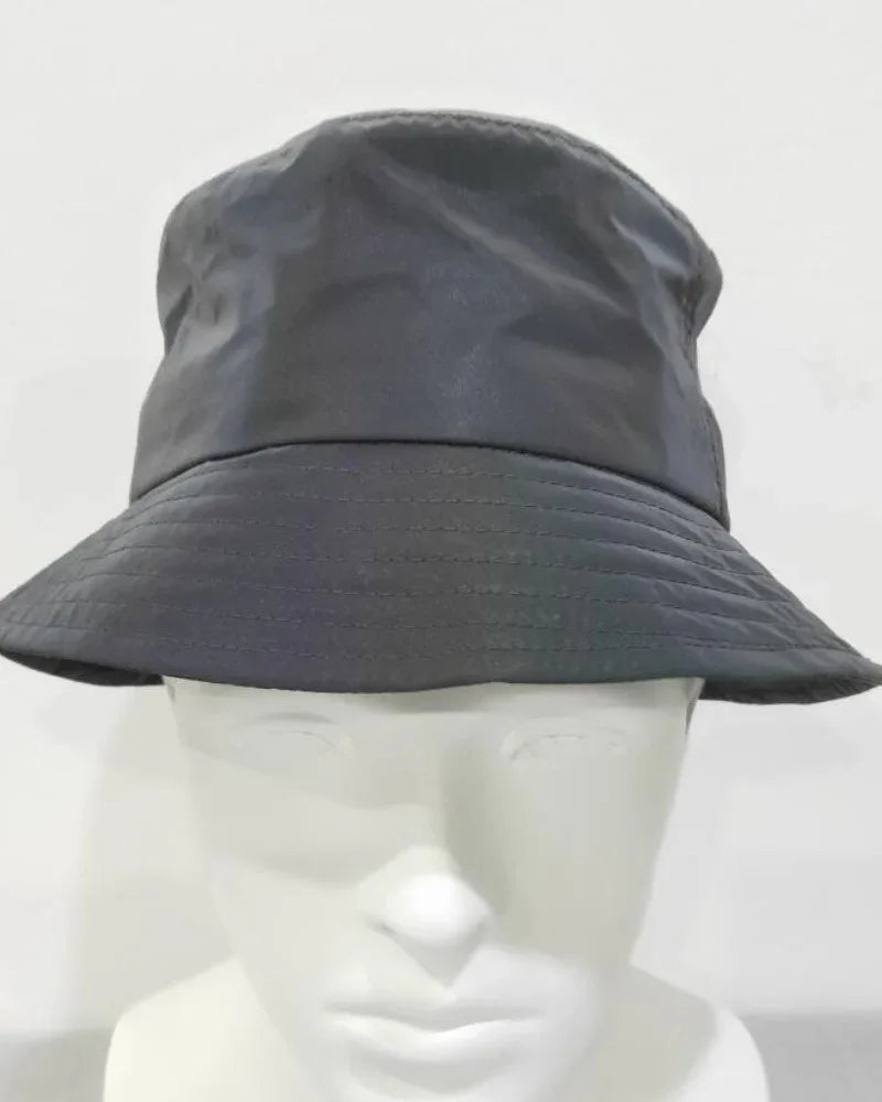 Colorful Reflective Rainbow Bucket -  day and night wear - Rainbow Reflective Bucket Hat for Stylish Looks