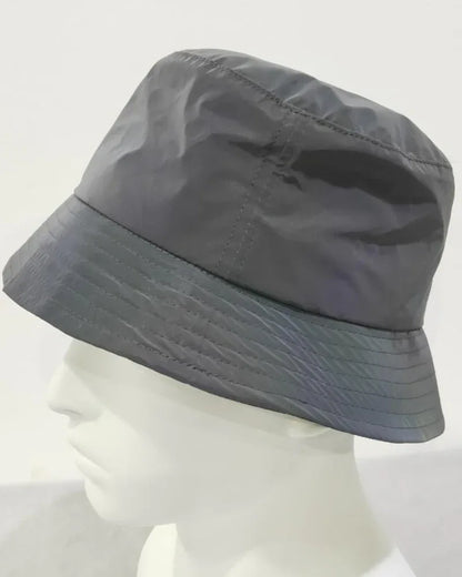 Colorful Reflective Rainbow Bucket -  fashion - Rainbow Reflective Bucket Hat for Stylish Looks