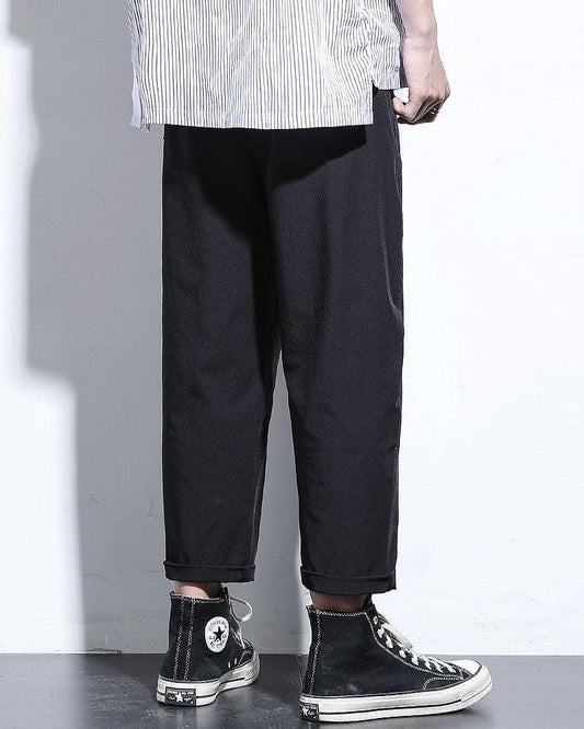 Cool Comfort Ankle Tech Pants - lightweight summer pants - Lightweight Ice Silk Ankle Tech Pants for Summer