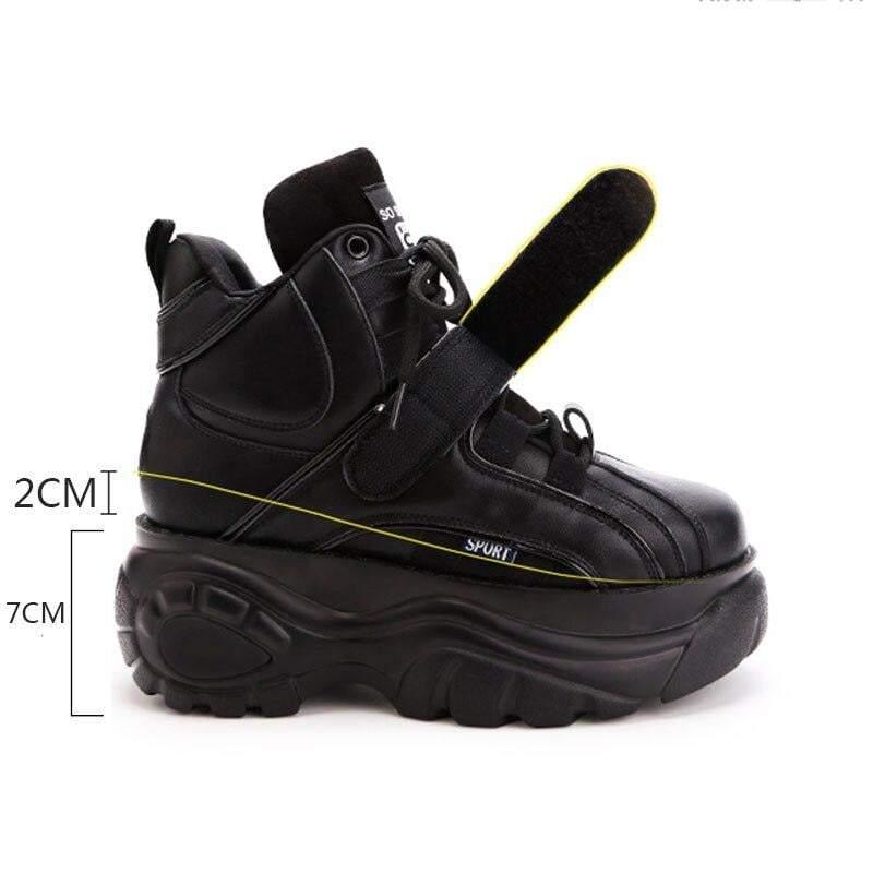 Next-Gen Urban Platform Sneakers