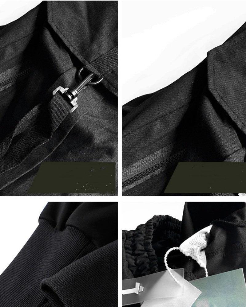 Covert Black Cargo Pants -  urban wear - Urban Black Cargo Pants for Comfort and Style