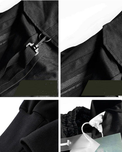 Covert Black Cargo Pants -  urban wear - Urban Black Cargo Pants for Comfort and Style