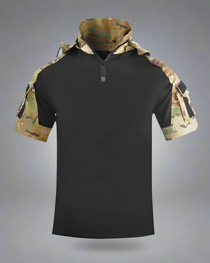 Covert Camo Tactical Tee - camo tshirt - Tactical Camo Tee for Outdoor Adventures