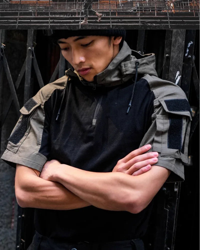 Covert Camo Tactical Tee - camo tshirt - Tactical Camo Tee for Outdoor Adventures