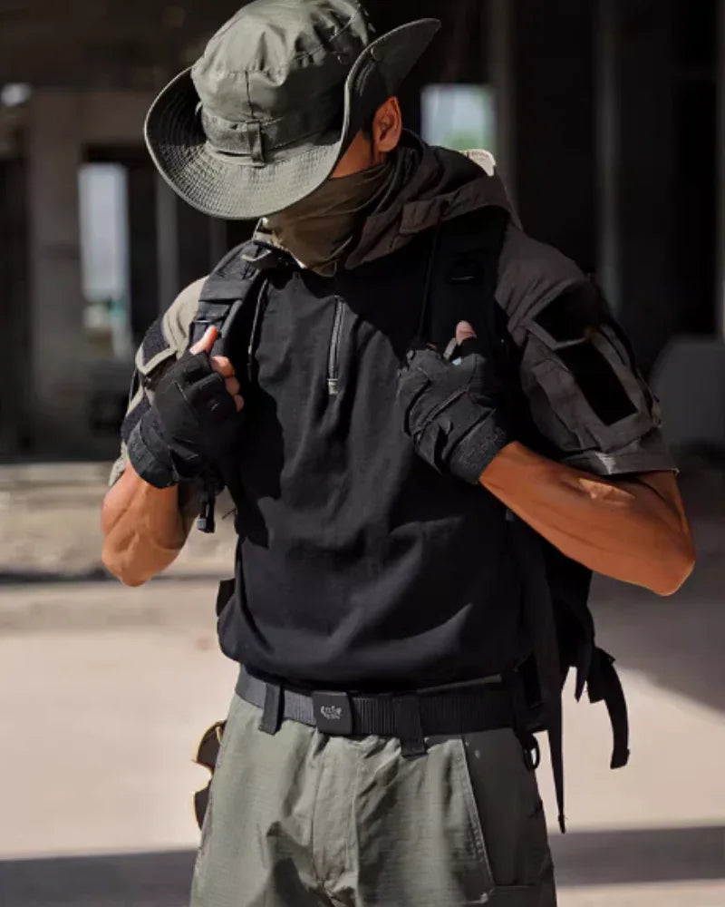 Covert Camo Tactical Tee -  versatile camo shirt - Tactical Camo Tee for Outdoor Adventures