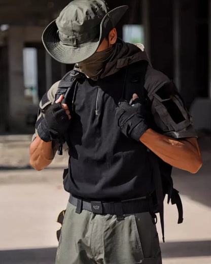 Covert Camo Tactical Tee -  versatile camo shirt - Tactical Camo Tee for Outdoor Adventures