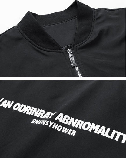 Covert City Bomber Jacket -  comfortable techwear - Covert City Black Bomber Jacket for Urban Style