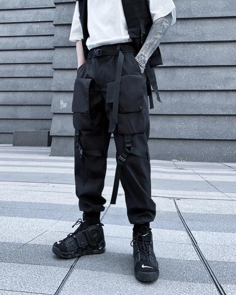 Covert Tactical Cargo Trousers -  black trousers - Functional Covert Tactical Cargo Trousers