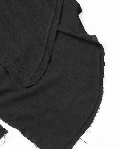 Covert Tech Ninja Cloak -  techwear - Futuristic Black Techwear Ninja Cloak for Urban Style