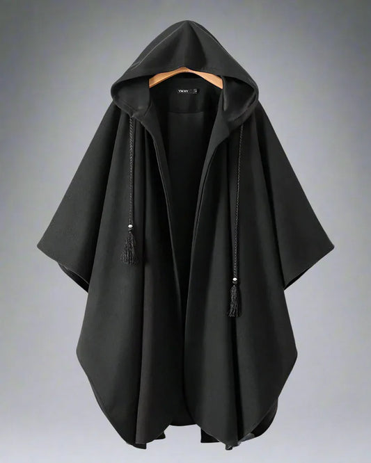 Covert Urban Hooded Cloak - stylish hooded cloak - Covert Urban Hooded Cloak for Stylish Outfits
