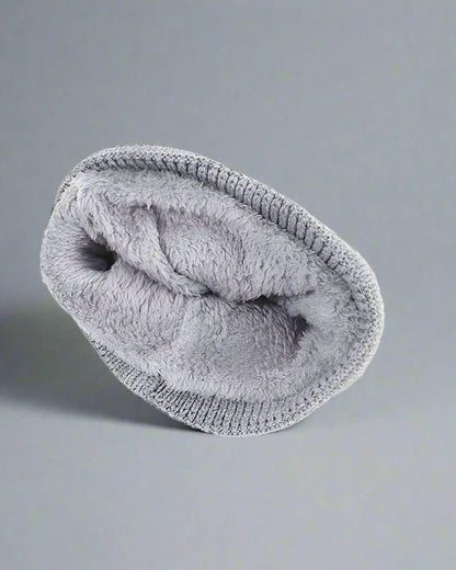 Cozy Aviator Beanie with Goggles - aviator beanie - Cozy Aviator Beanie with Goggles for All