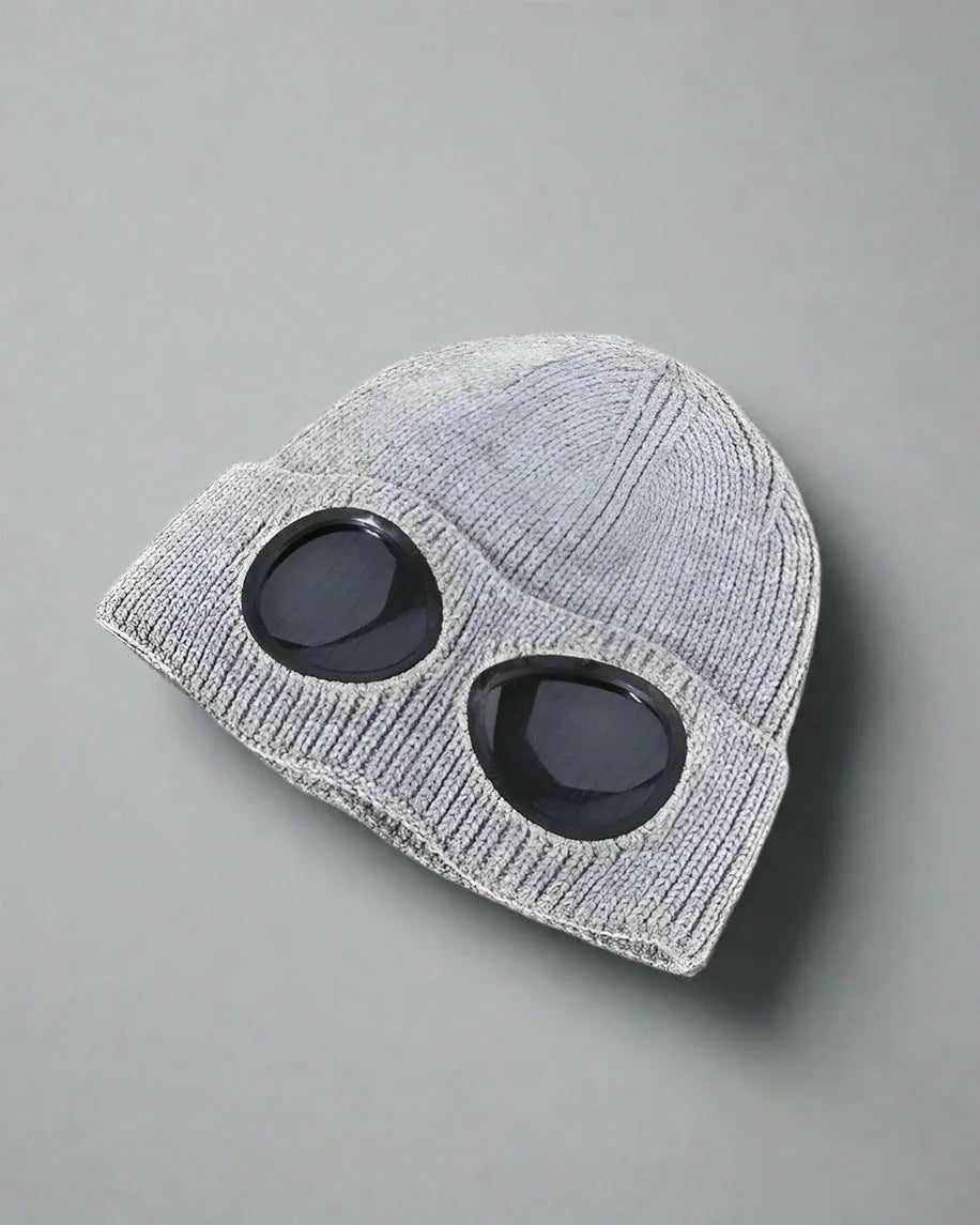 Cozy Aviator Beanie with Goggles -  durable beanie - Cozy Aviator Beanie with Goggles for All