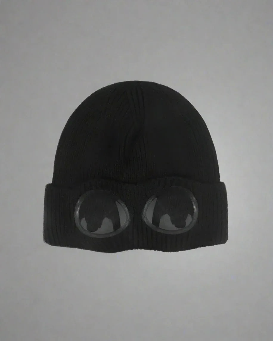Cozy Aviator Beanie with Goggles -  urban style - Cozy Aviator Beanie with Goggles for All