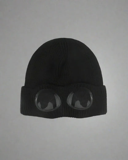 Cozy Aviator Beanie with Goggles -  urban style - Cozy Aviator Beanie with Goggles for All