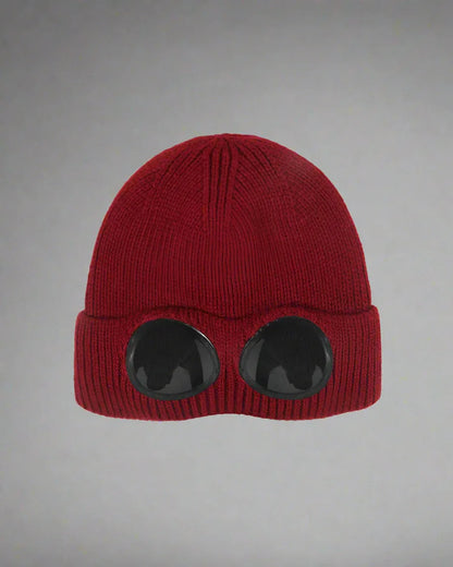 Cozy Aviator Beanie with Goggles -  weather resistant hat - Cozy Aviator Beanie with Goggles for All