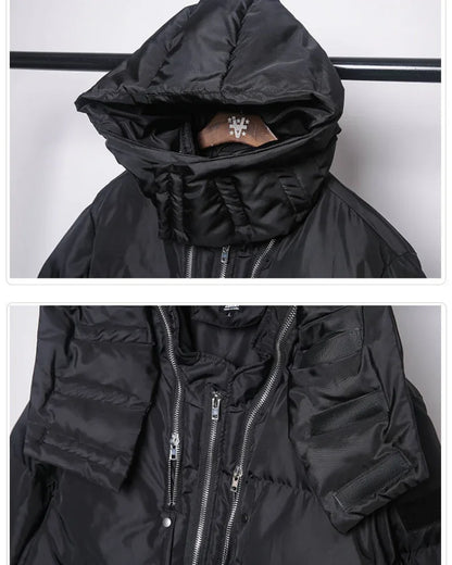 Cozy Cargo Winter Jacket -  winter coat - Cozy Cargo Long Winter Jacket for Comfort