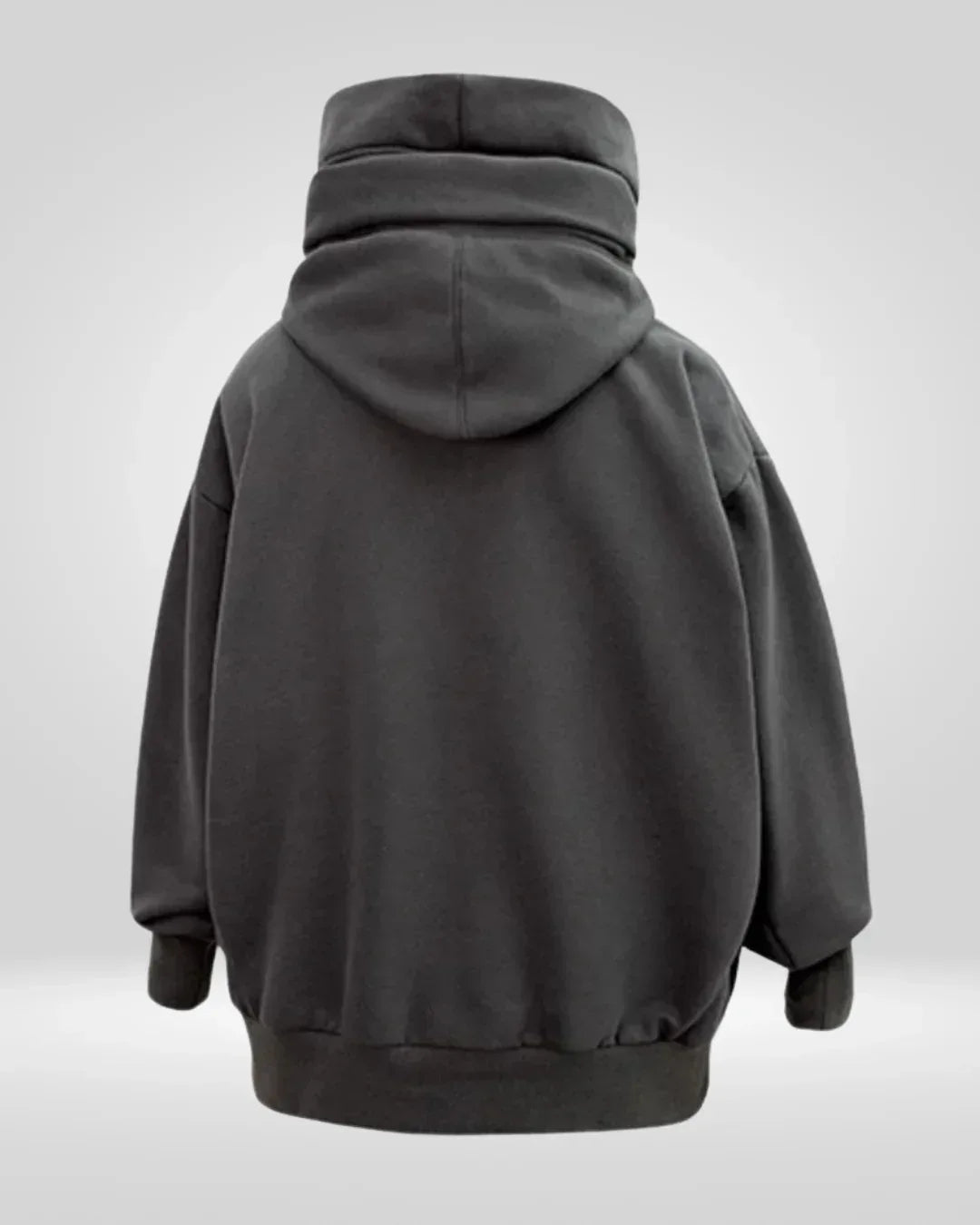 Cozy Chic Neck Hoodie - comfortable turtleneck - Cozy Chic Neck Hoodie for Warmth and Style