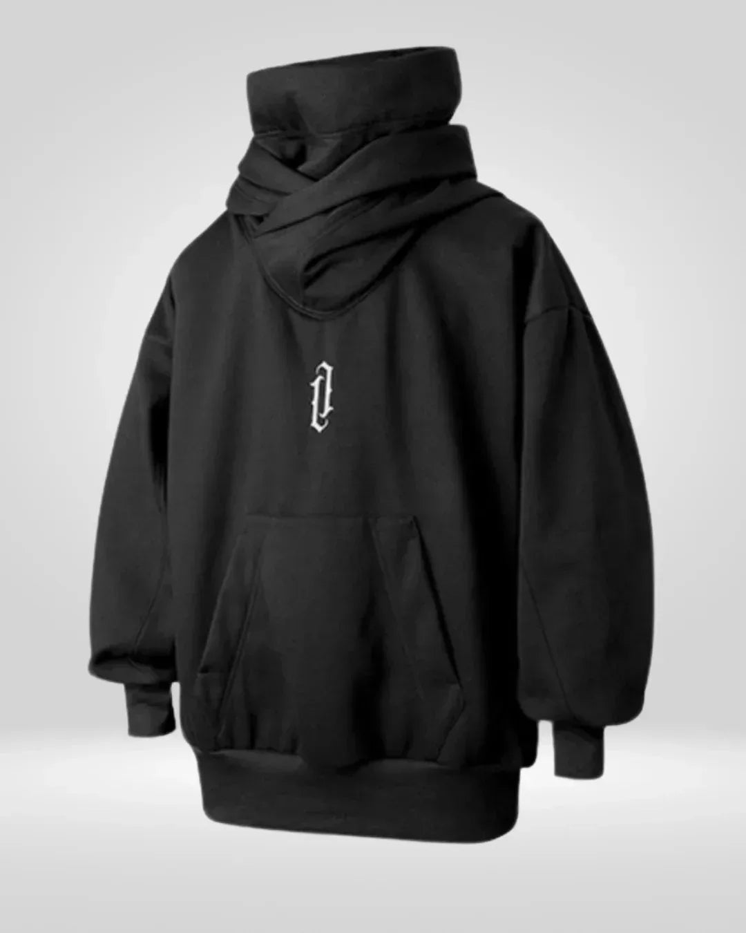 Cozy Chic Neck Hoodie -  stylish sweatshirt - Cozy Chic Neck Hoodie for Warmth and Style