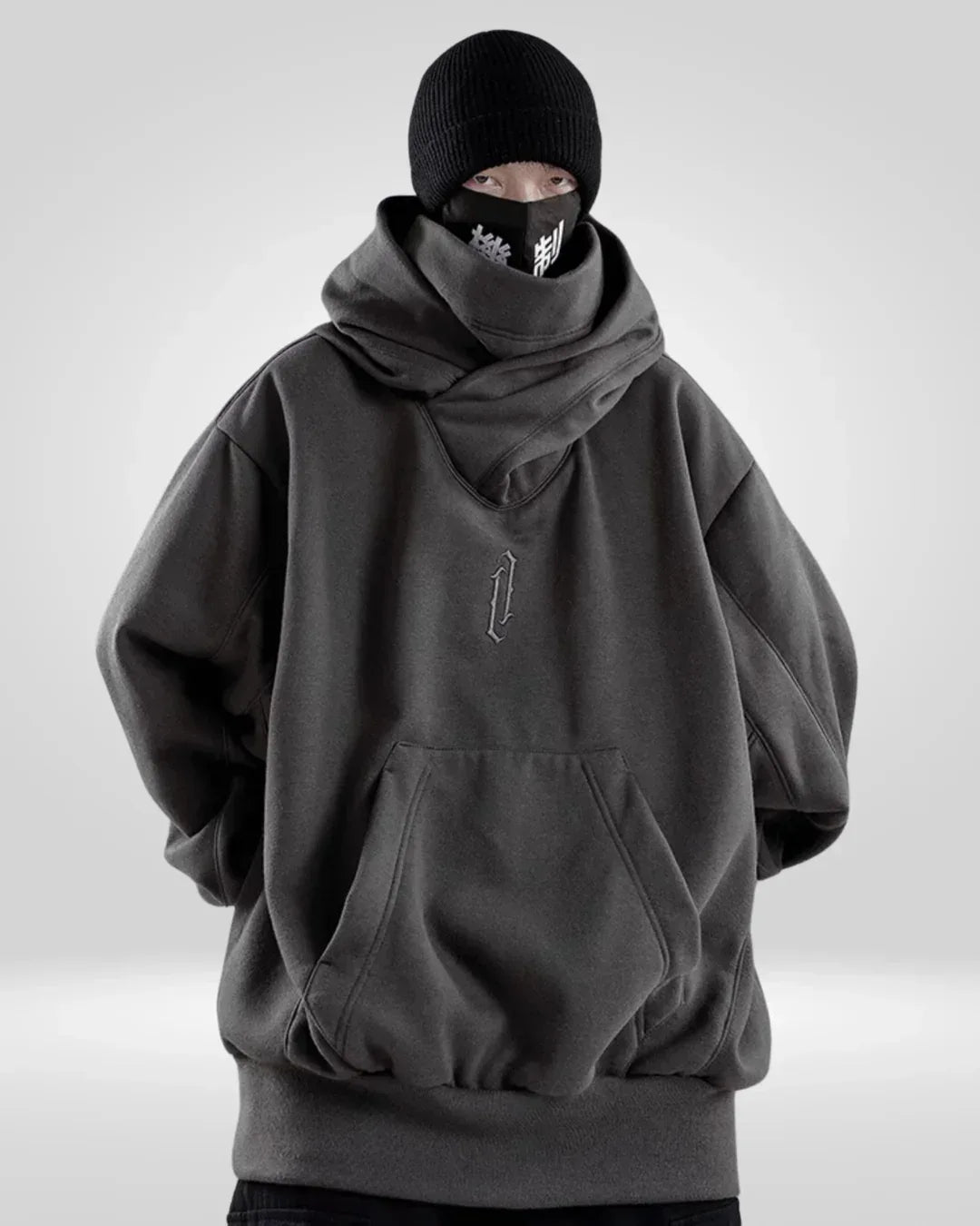 Cozy Chic Neck Hoodie - turtleneck hoodie - Cozy Chic Neck Hoodie for Warmth and Style