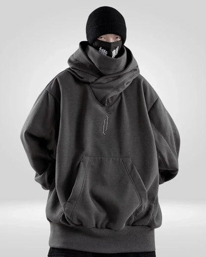 Cozy Chic Neck Hoodie - turtleneck hoodie - Cozy Chic Neck Hoodie for Warmth and Style