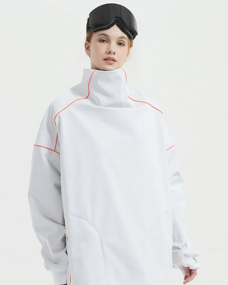 Cozy High-Neck Ski Hoodie - waterproof insulated hoodie - Cozy Waterproof Ski Hoodie for Winter Adventures