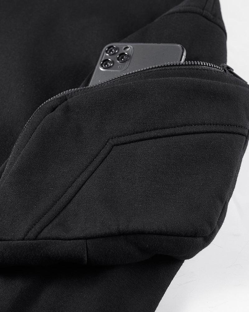 Cozy Tactical Mask Hoodie -  integrated mask hoodie - Comfy Tactical Mask Hoodie for Urban Adventures