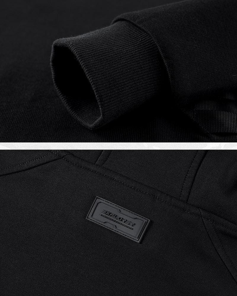 Cozy Tactical Mask Hoodie -  urban techwear - Comfy Tactical Mask Hoodie for Urban Adventures