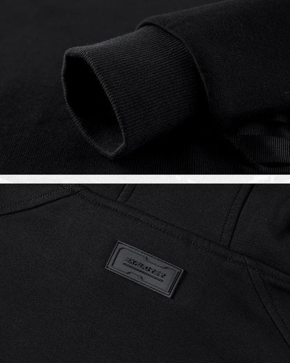 Cozy Tactical Mask Hoodie -  urban techwear - Comfy Tactical Mask Hoodie for Urban Adventures