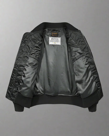 Cozy Winter Bomber Jacket -  bomber jacket - Cozy Winter Bomber Jacket for Urban Adventures