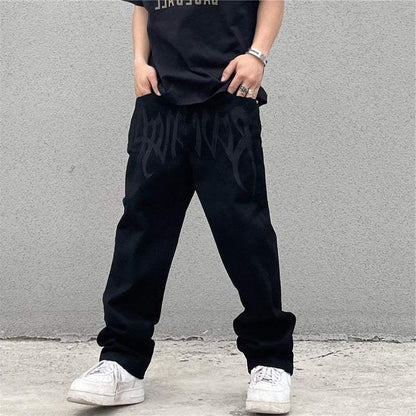 Custom Black Jeans - stylish black jeans - Stylish Custom Black Jeans for Men