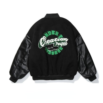 Custom Varsity Jacket - y2k-core - Custom Varsity Jacket for Unique Streetwear Looks