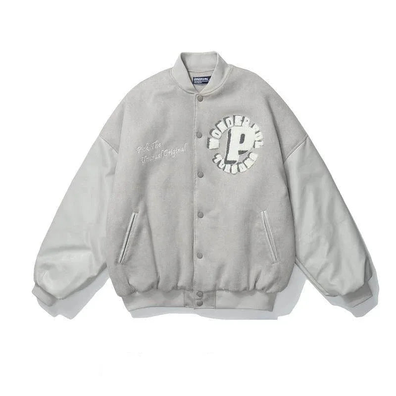 Custom Varsity Jacket - y2k streetwear - Custom Varsity Jacket for Unique Streetwear Looks