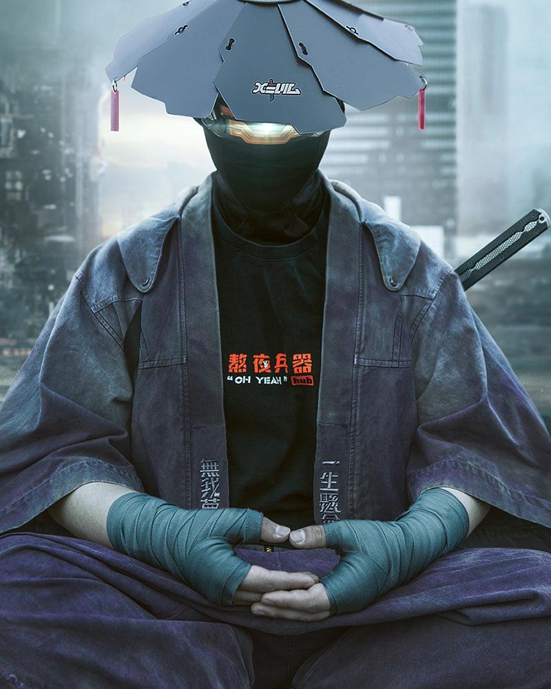 Cyber Samurai Yaksha Jacket -  comfortable - Cyber Samurai Yaksha Jacket for Modern Style