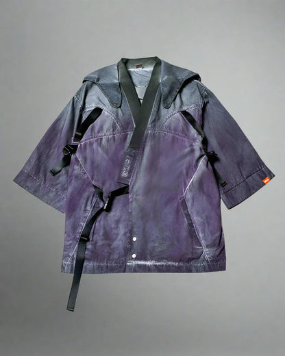 Cyber Samurai Yaksha Jacket - comfortable jacket - Cyber Samurai Yaksha Jacket for Modern Style