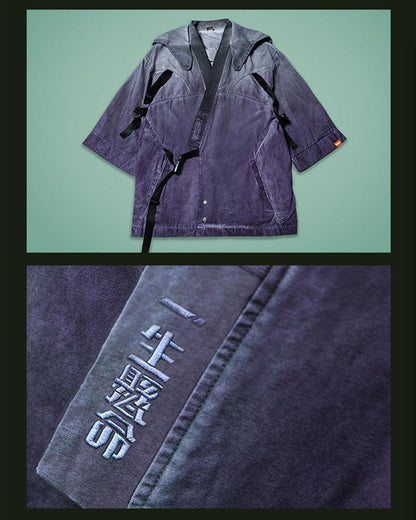 Cyber Samurai Yaksha Jacket - cyberpunk - Cyber Samurai Yaksha Jacket for Modern Style