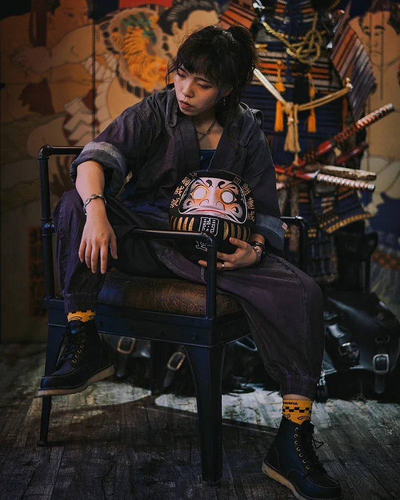 Cyber Samurai Yaksha Jacket -  cyberpunk jacket - Cyber Samurai Yaksha Jacket for Modern Style