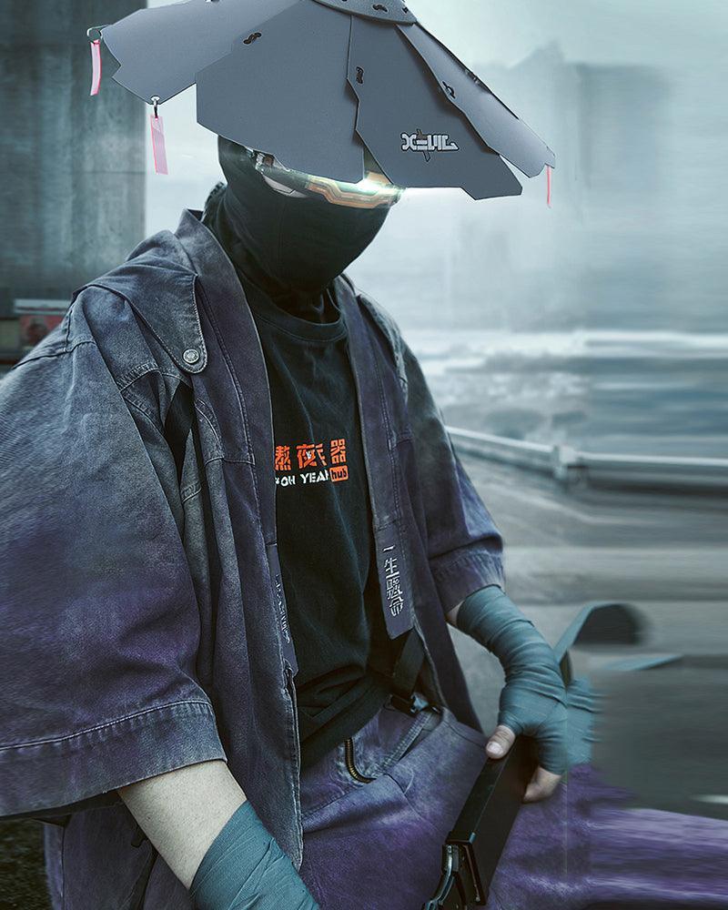 Cyber Samurai Yaksha Jacket -  jacket - Cyber Samurai Yaksha Jacket for Modern Style