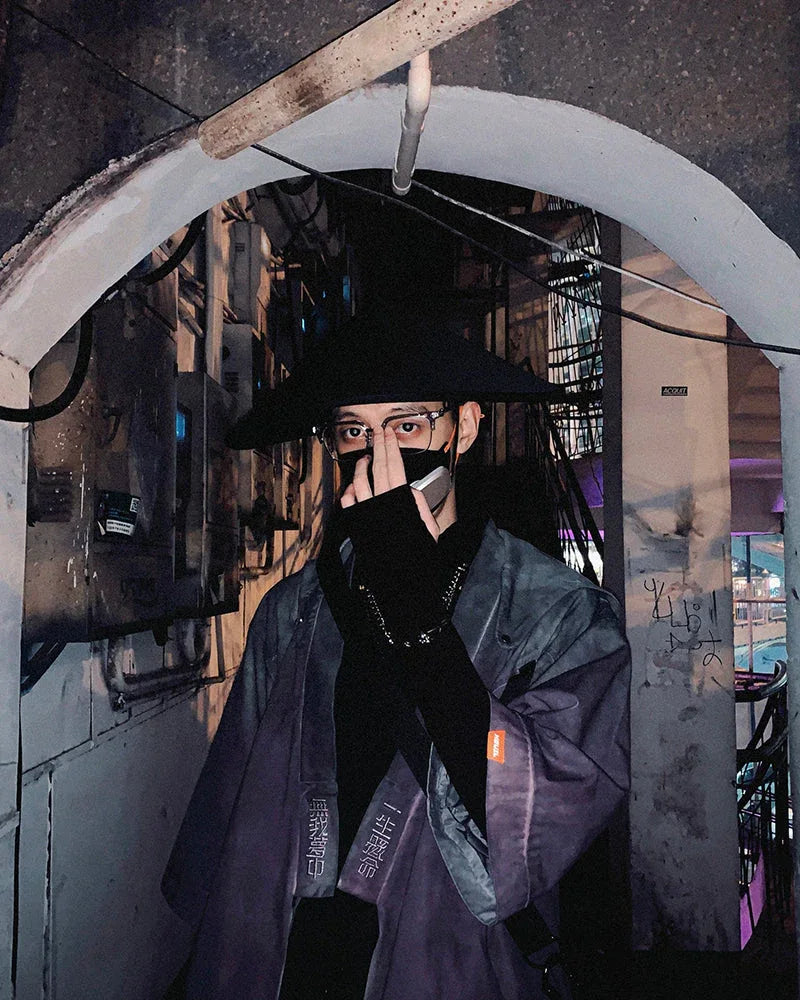Cyber Samurai Yaksha Jacket -  techwear - Cyber Samurai Yaksha Jacket for Modern Style