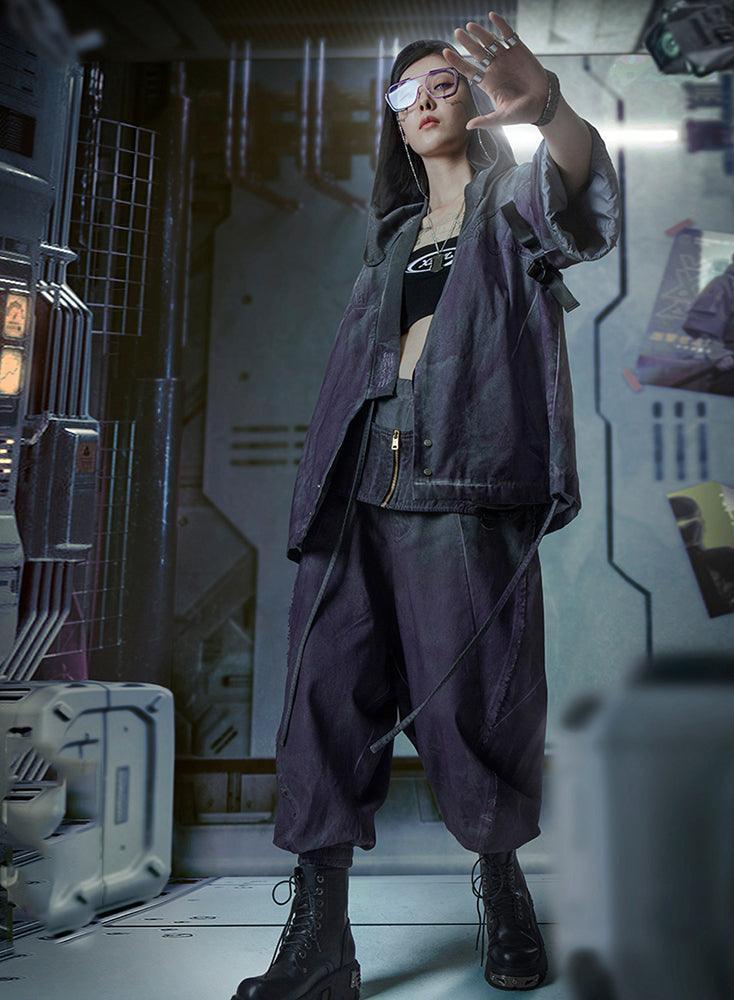 Cyber Samurai Yaksha Jacket - techwear-core - Cyber Samurai Yaksha Jacket for Modern Style