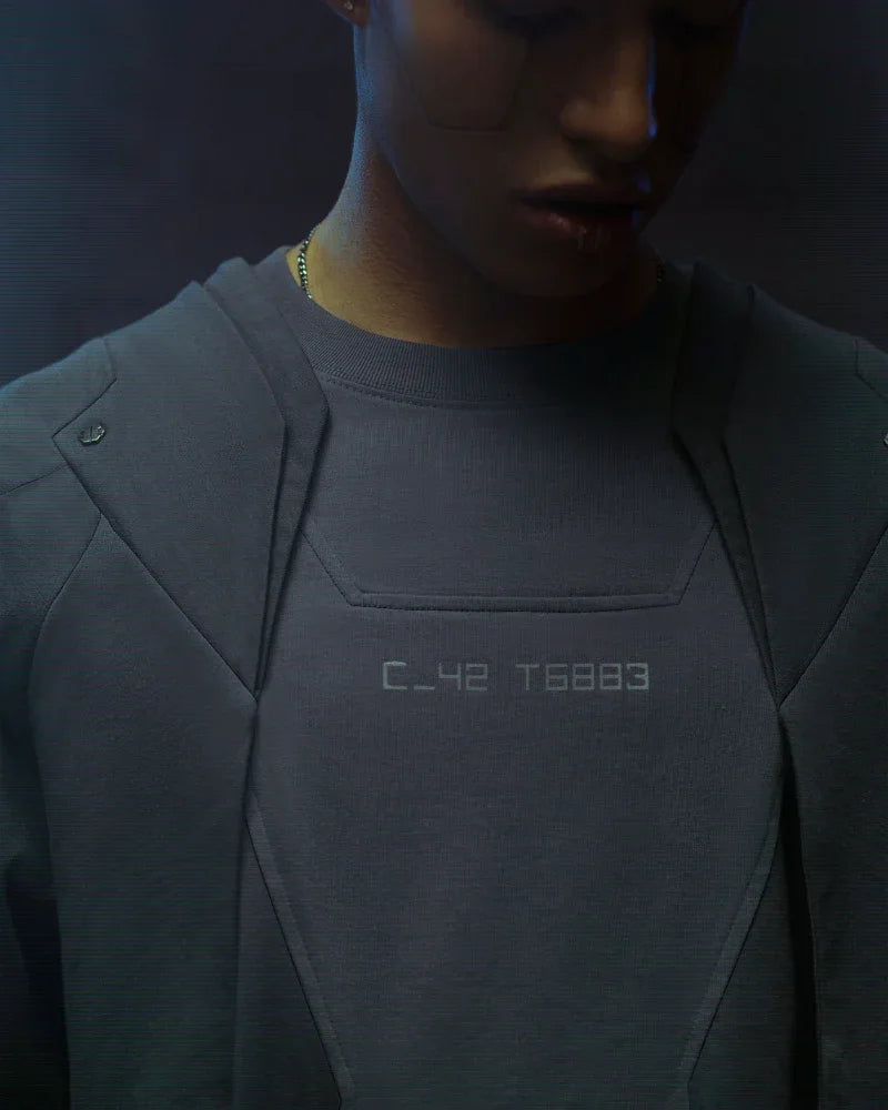 Cyberpunk Mecha T-Shirt -  mecha - Futuristic Cyberpunk Mecha T-Shirt for Trendsetters