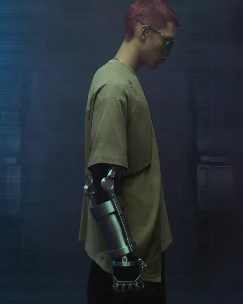 Cyberpunk Mecha T-Shirt - sci-fi t-shirt - Futuristic Cyberpunk Mecha T-Shirt for Trendsetters