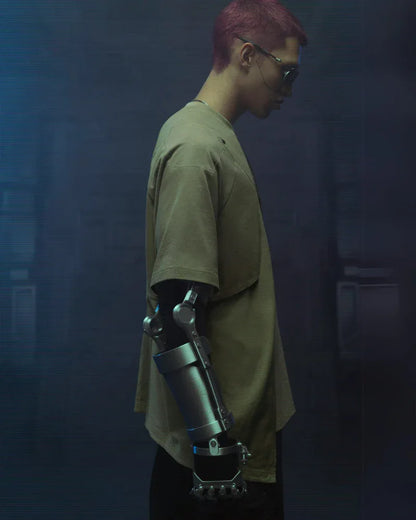 Cyberpunk Mecha T-Shirt - sci-fi t-shirt - Futuristic Cyberpunk Mecha T-Shirt for Trendsetters
