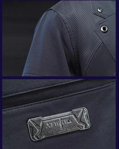 Cyberpunk Short Sleeve Suit -  modern aesthetic clothing - Cyberpunk Short Sleeve Suit for a Modern Look